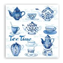 20 Guardanapos Decoupage Ambiente Tea Moments Blue 13307595 20 Guardanapos Decoupage Ambiente Tea Moments Blue 13307595