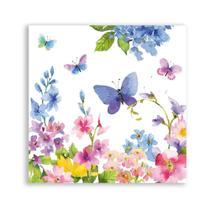 20 Guardanapos para Decoupage Ambiente Blue Spring