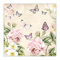 20 Guardanapos para Decoupage Ambiente Botanical Cream 20 Guardanapos para Decoupage Ambiente Botanical Cream