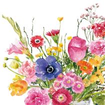 20 Guardanapos para Decoupage Ambiente Buquê Flores Carolina 20 Guardanapos para Decoupage Ambiente Buquê Flores Carolina