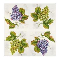 20 Guardanapos para Decoupage Ambiente Grape Vine
