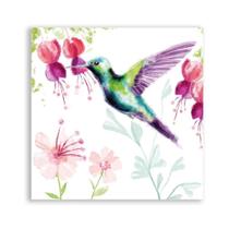 20 Guardanapos para Decoupage Ambiente Hummingbird