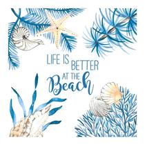 20 Guardanapos para Decoupage Ambiente Ocean Life Is Better