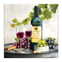 20 Guardanapos para Decoupage Ambiente Red Wine