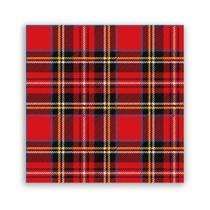 20 Guardanapos Para Decoupage Ambiente Scottish Red