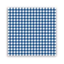 20 Guardanapos Para Decoupage Ambiente Vichy Blue