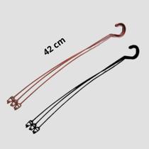 20 Haste Alça Para Pendurar Vasos e Plantas 42cm