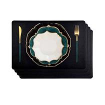 20 Jogo Americano Couro Impermeável Limpa Facil Para Mesa 20 Jogo Americano Couro Impermeável Limpa Facil Para Mesa