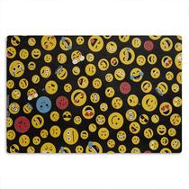 20 Jogo Americano Emoji Emoticon Smile Infantil - Pvc 20 Jogo Americano Emoji Emoticon Smile Infantil - Pvc