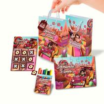 20 Kit 06 Lembrancinha Sacolinha Personalizada Vanellope