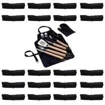 20 Kits Para Churrasco no Estojo Avental - 8 Itens 20 Kits Para Churrasco no Estojo Avental - 8 Itens