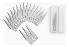 20 Laminas De Precisão Estilete Bisturi X-acto Modelismo 11 20 Laminas De Precisão Estilete Bisturi X-acto Modelismo 11