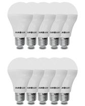 20 Lâmpada Led Superled Bulbo 12w Biv E27 6500k Ourolux