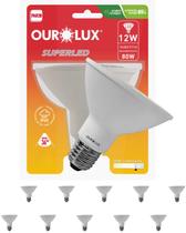 20 Lâmpadas de Led Par38 Ourolux 12w E27 Cor da Luz Branco Frio 6500K Bivolt 36g 20 Lâmpadas de Led Par38 Ourolux 12w E27 Cor da Luz Branco Frio 6500K Bivolt 36g