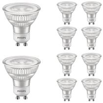 20 Lâmpadas Led Bivolt 4.8w Philips Dicroica Luz Quente Gu10 20 Lâmpadas Led Bivolt 4.8w Philips Dicroica Luz Quente Gu10