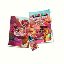 20 Lembrancinha Livro Colorir Personalizada Vanellope