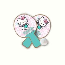 20 Lembrancinha Raquete PingPong Personalizada Hello Kitty 20 Lembrancinha Raquete PingPong Personalizada Hello Kitty