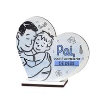 20 Lembrancinhas Coração MDF Celebração Dia dos Pais Especial 20 Lembrancinhas Coração MDF Celebração Dia dos Pais Especial