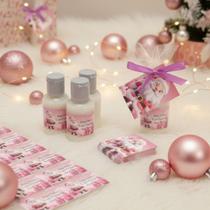 20 Lembrancinhas Natalinas Kit Hidratante Natal Para Festa de fim de Ano Mimo