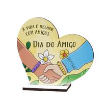 20 Lembrancinhas Vibrantes: Dia do Amigo em MDF, Destaque Sua Amizade