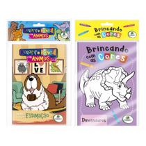 20 Livros Infantis Para Colorir Variados Atacado Brasileitur