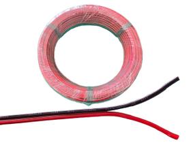 20 Metros Cabo Bicolor 2x0,50mm² Para Alto Falante 70