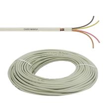 20 metros cabo manga bt 4x22 awg com malha blindado