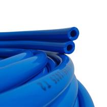 20 Metros de Mangueira Ordenha Dupla Atóxica Siliconada 8mm x 3,5mm Borrachas Londrina