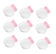 20 Mini Baleiro Bolinha Com Tampa Plástica Rosa