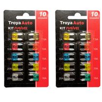 20 Mini Fusível Automotivo Carro Moto 5a 30a