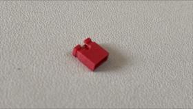 20 Mini Jumpers 1x2 2.54mm Vermelho 20 Mini Jumpers 1x2 2.54mm Vermelho