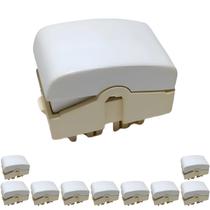 20 Módulo Interruptor Paralelo Lunare Schneider 10A 250v Branco Gelo 20 Módulo Interruptor Paralelo Lunare Schneider 10A 250v Branco Gelo