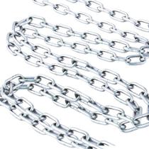 20 Mt Corrente Aço Soldada 3mm Elo Curto Zincada Galvanizada 20 Mt Corrente Aço Soldada 3mm Elo Curto Zincada Galvanizada