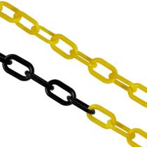 20 Mts De Corrente Zebrado Elo Pequeno Para Sinalizaçao