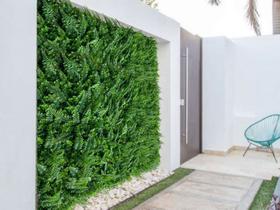 20 Painéis de Paredes Verdes Uv toque realista para jardim de Planta Artificial preço em atacado 20 Painéis de Paredes Verdes Uv toque realista para jardim de Planta Artificial preço em atacado