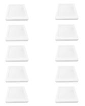 20 Painel Led Ourolux Sobrepor Quadrado Antiamarelamento 18w 2700k Bivolt