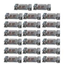 20 Pares de Conector de Encaixe para Móveis Sofá Cabeceira Painel Zincado G59 20 Pares de Conector de Encaixe para Móveis Sofá Cabeceira Painel Zincado G59