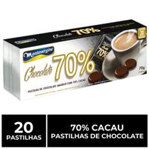 20 Pastilhas de Chocolate, 70% Cacau, Montevérgine