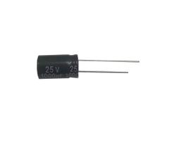 20 PÇS CAPACITOR ELETROLITICO 1000X25V - 1000UF X 25V - 105º 20 PÇS CAPACITOR ELETROLITICO 1000X25V - 1000UF X 25V - 105º