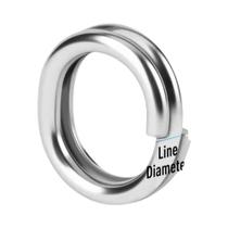 20 Peças 6 7 8 Anéis Duplos De Aço Inoxidável 304 Para Pesca Marítima - Acessórios De Pesca