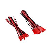 20 peças conector macho e fêmea jst plug cabo diy terminais de conectores de 2 pinos 20 peças conector macho e fêmea jst plug cabo diy terminais de conectores de 2 pinos