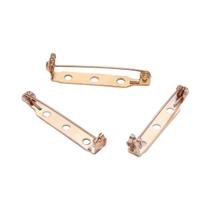 20 Peças De Base Para Broche Com Clipe, 20-38mm, Base De Broche Com Fecho Seguro Para DIY Em