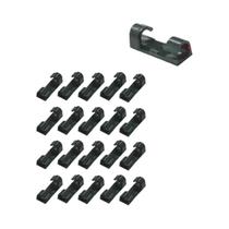 20 Peças De Clipes De Cabo Autoadesivos Organizador De Gerenciamento De Fios Suporte Fixo Para Fios