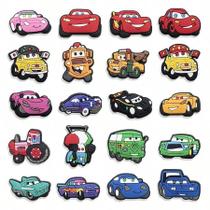 20 Peças De Decorações Para Sapatos Com Tema De Carro Para Clogs, Bogg Bag, Bubble Slides E