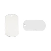 20 Peças De Pingentes Retangulares De Aço Inoxidável, Polidos Dos Dois Lados, Hipoalergênicos E