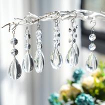 20 peças de prismas de candelabro de cristal H&D Tear Drop 8,2 cm