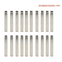 20 peças HU100 Flip Key Blade para Xhorse / Keydiy Universal Remote Flip Keys 20 peças HU100 Flip Key Blade para Xhorse / Keydiy Universal Remote Flip Keys