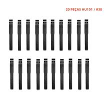 20 PEÇAS HU101 - Lâmina de chave flip - 38 - Para chaves remotas universais Xhorse / Keydiy 20 PEÇAS HU101 - Lâmina de chave flip - 38 - Para chaves remotas universais Xhorse / Keydiy