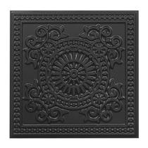 20 Placas 3D PVC Preto Papel de Parede Decoração para Parede e Teto (5m²) - Daisy