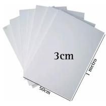 20 Placas Isopor EPS Forro 100cm x 50cm 30mm 3cm P/ 10 Mts2 - 360.DIGITAL